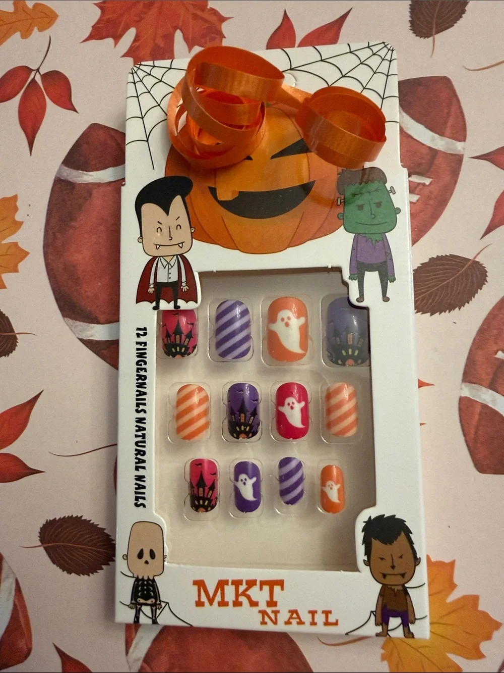 Kids Halloween Press-On Nails (Variety Available)